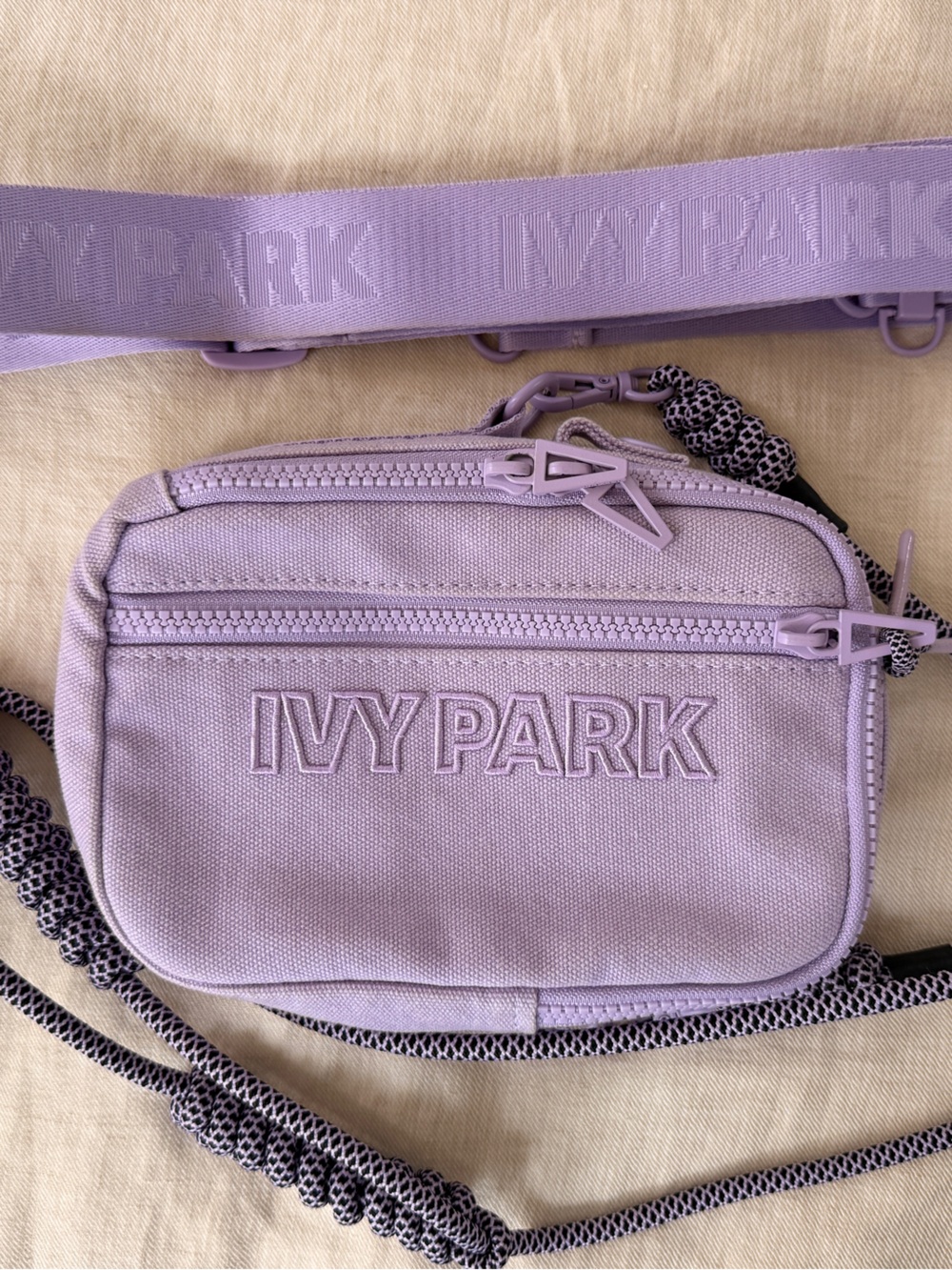 Beyoncé’s IVY PARK x ADIDAS Lavender Lilac Crossbody Bag